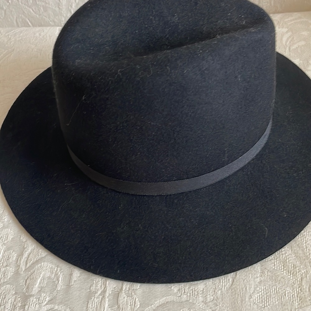 Aritizia Black Wool Fedora s/m